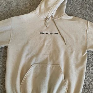 unisex tan hoodie